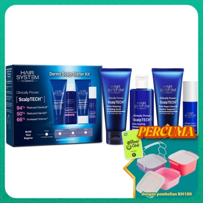 HAIR SYSTEM BY WATSONS - Scalptech Dermo Scalp Starter Kit 1s