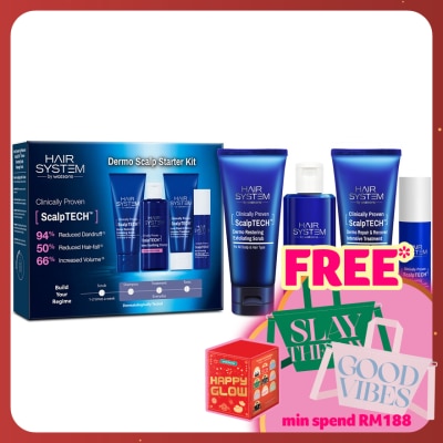 HAIR SYSTEM BY WATSONS Scalptech Dermo Scalp Starter Kit 1s