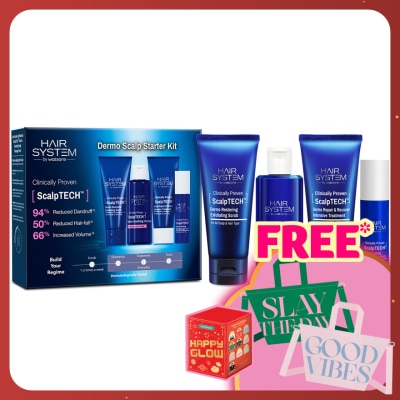 HAIR SYSTEM BY WATSONS Scalptech Dermo Scalp Starter Kit 1s