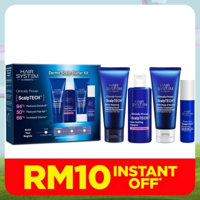 HAIR SYSTEM BY WATSONS Scalptech Dermo Scalp Starter Kit 1s