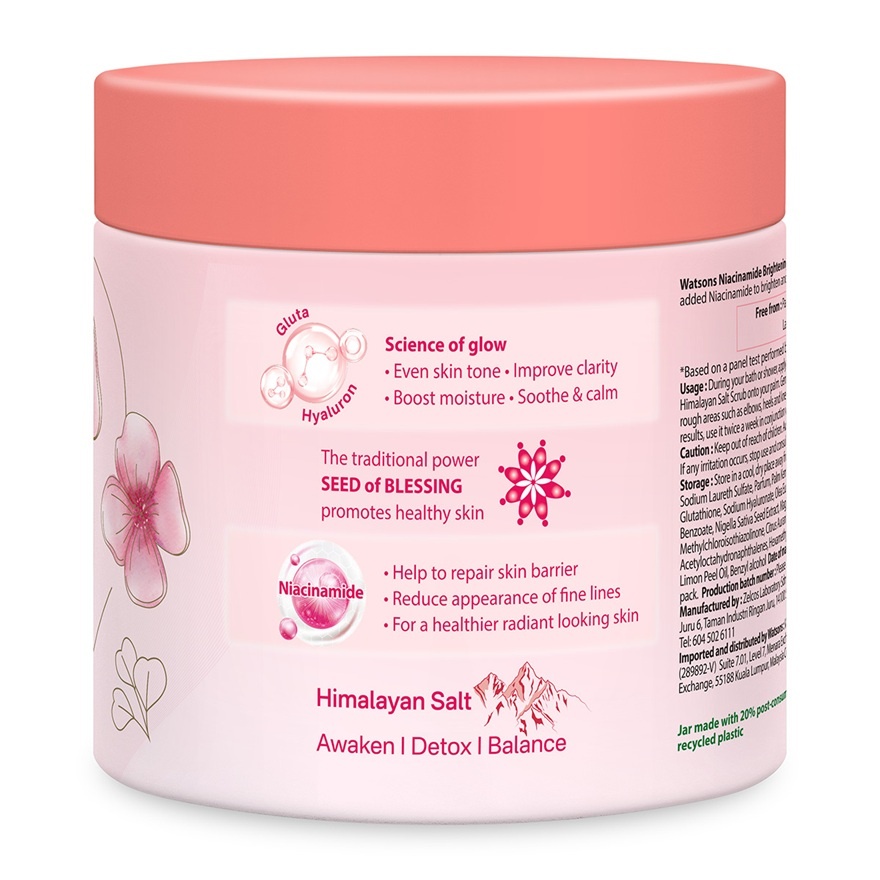 Niacinamide Brightening Salt Scrub 200g image