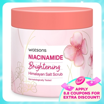 WATSONS - Niacinamide Brightening Salt Scrub 200g