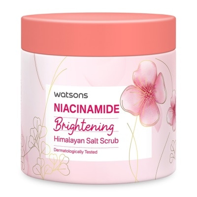 WATSONS Niacinamide Brightening Salt Scrub 200g