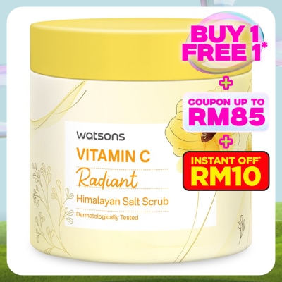 WATSONS Vitamin C Radiant Salt Scrub 200g