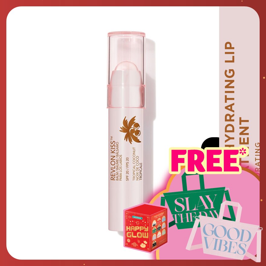 REV KISS BALM - 010 TROPICAL COCONUT