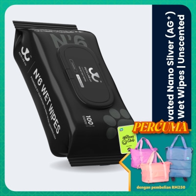 PETS LAB CO N6 Pet Wet Wipes (Unscented) 100s