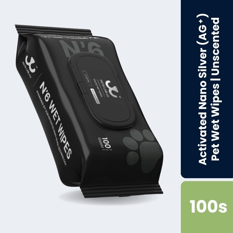 N6 Pet Wet Wipes (Unscented) 100s