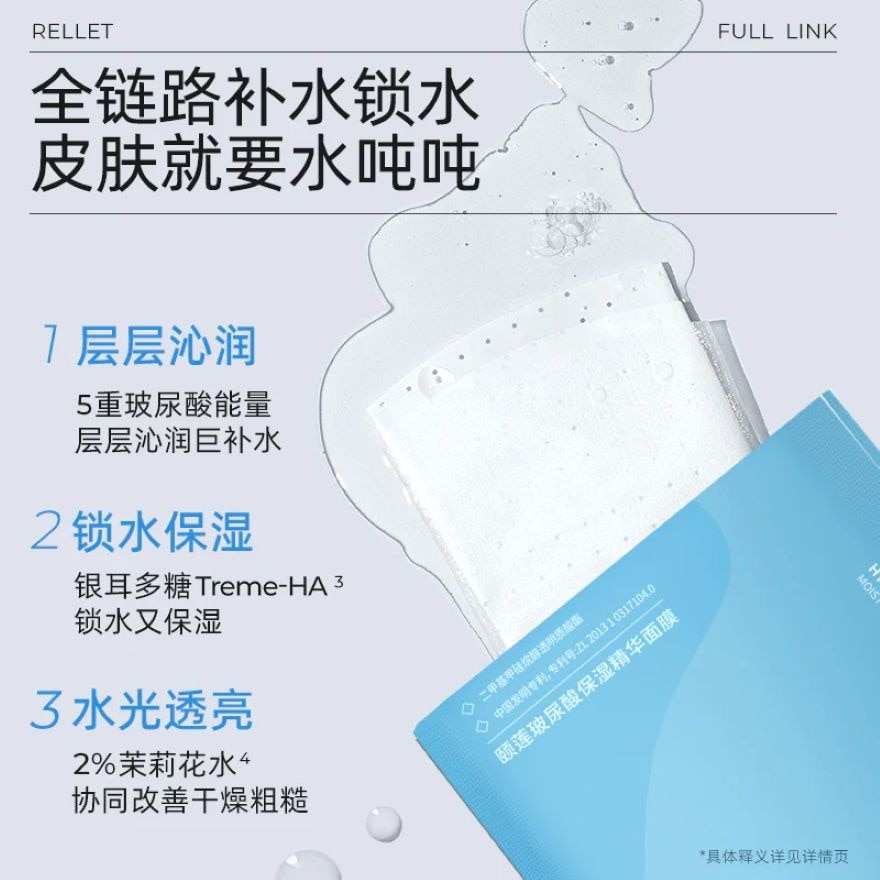 Hyaluronic Acid Moisturizing Essence Mask 1s