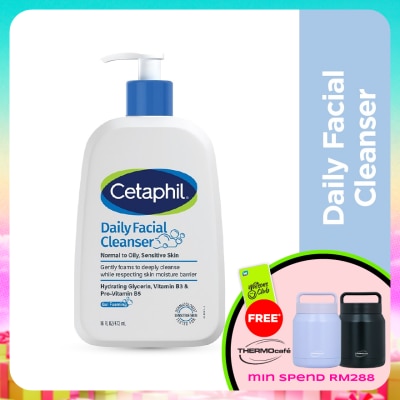 CETAPHIL - CETAPHIL Daily Facial Cleanser 473ml