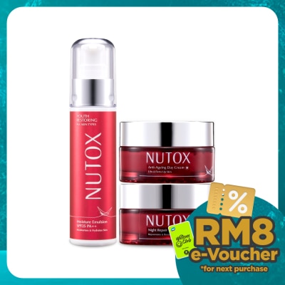NUTOX Youth Restoring Advanced Moisturise Regimen Set