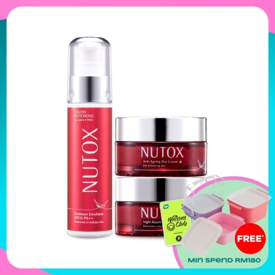NUTOX Youth Restoring Advanced Moisturise Regimen Set