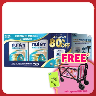 NESTLE NUTREN Optimum Vanilla Jumbo Pack 2kg