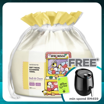 WATSONS Soft Facial Cleansing Towel 80s