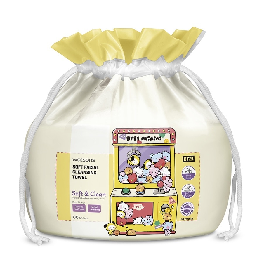 Soft Facial Cleansing Towel 80s