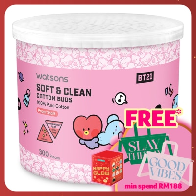 WATSONS Paper Shafts Cotton Buds 300s