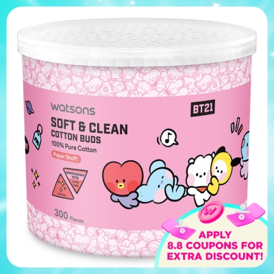 WATSONS - Paper Shafts Cotton Buds 300s