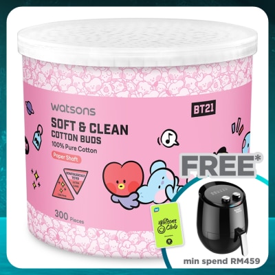 WATSONS Paper Shafts Cotton Buds 300s