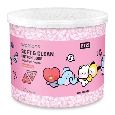 WATSONS Paper Shafts Cotton Buds 300s