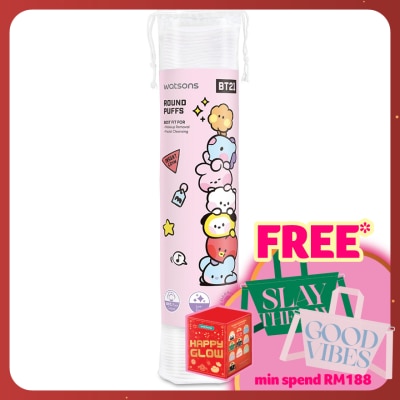 WATSONS Round Puffs 100s