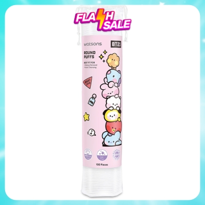 WATSONS - Round Puffs 100s