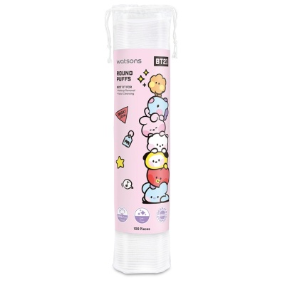 WATSONS - Round Puffs 100s