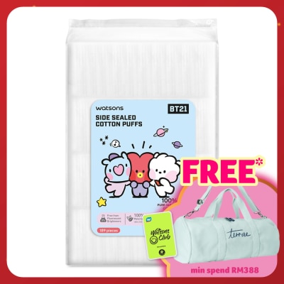 WATSONS Side Sealed Cotton Puffs 189s