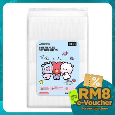 WATSONS Side Sealed Cotton Puffs 189s