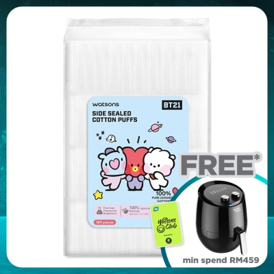 WATSONS Side Sealed Cotton Puffs 189s