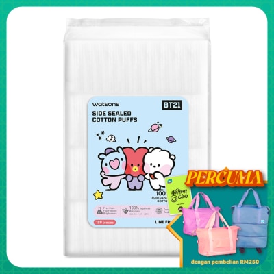 WATSONS Side Sealed Cotton Puffs 189s