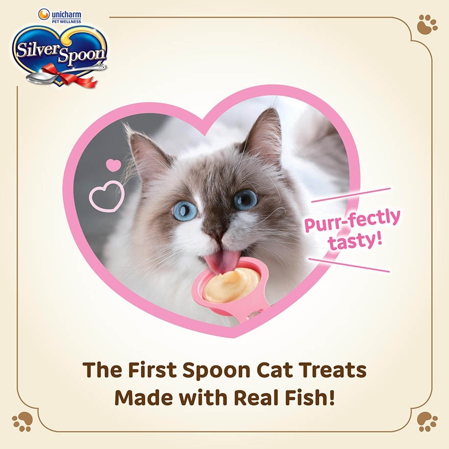Nyan Spoon Tuna & Salmon 10g x 4s