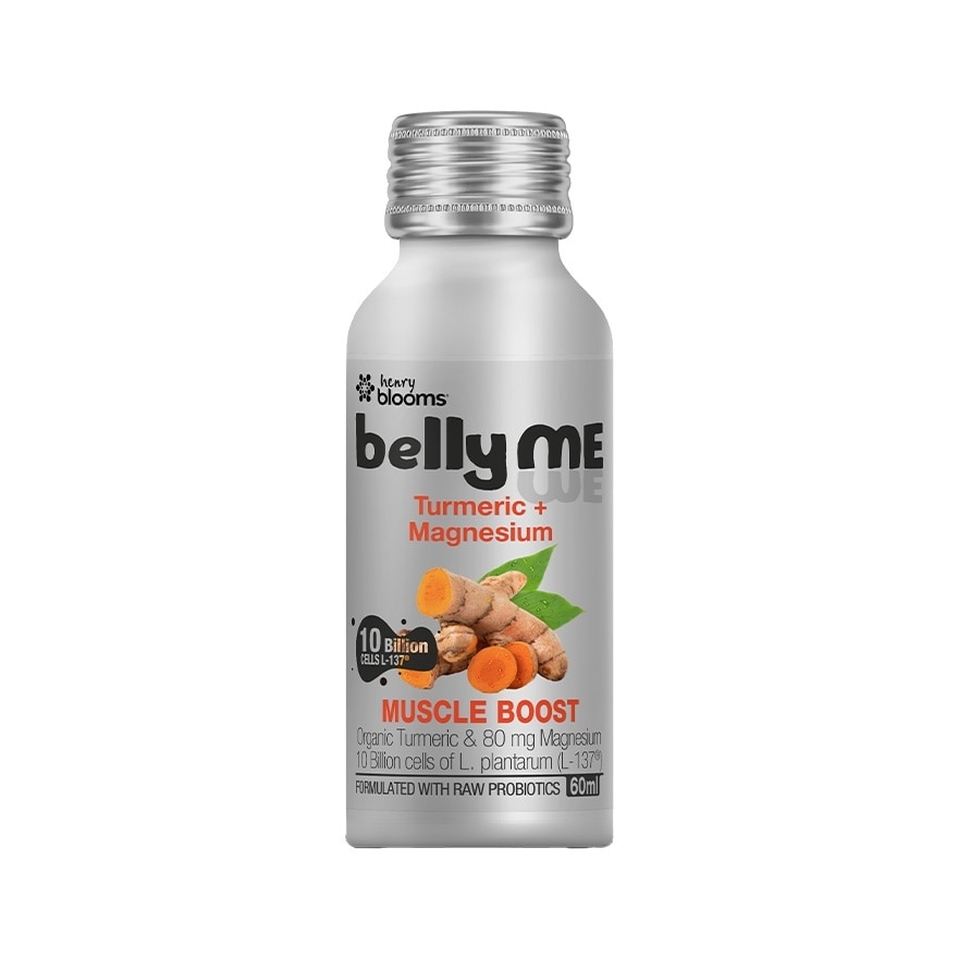 BellyMe Muscle Boost Turmeric + Magnesium 60ml