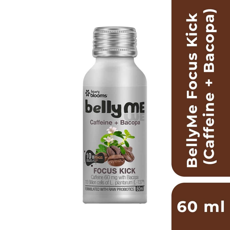 BellyME Focus Kick Caffeine + Bacaopa 60ml
