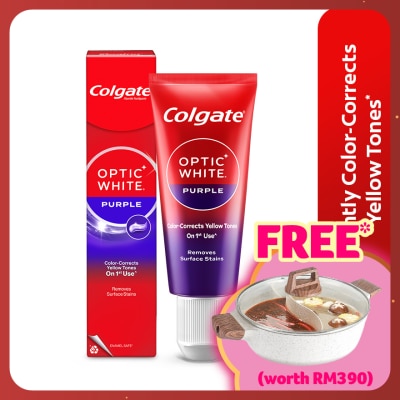 COLGATE Colgate Optic White Purple Whitening Toothpaste 37g