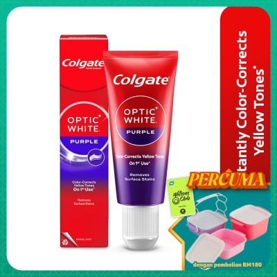 COLGATE - Colgate Optic White Purple Whitening Toothpaste 37g