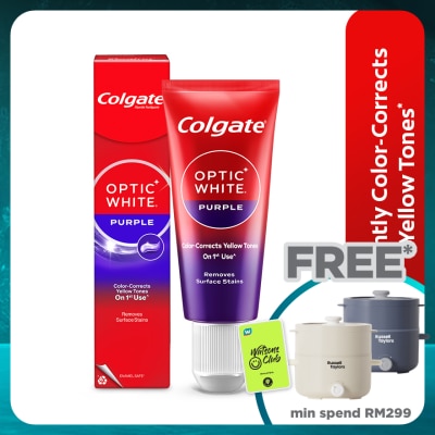 COLGATE Colgate Optic White Purple Whitening Toothpaste 37g