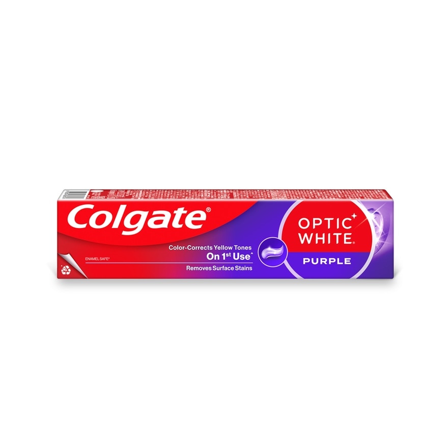 Optic White Purple Toothpaste 37g