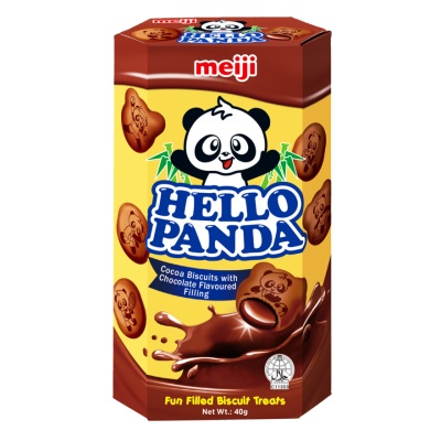 MEIJI Hello Panda Double Chocolate 40g image