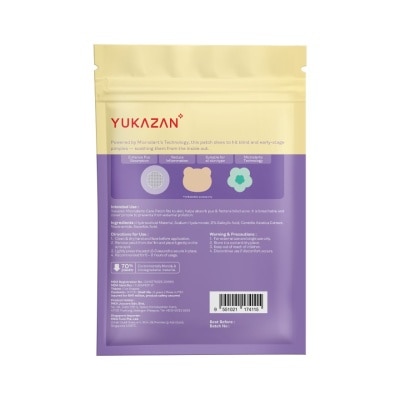 YUKA ZAN Microdarts Care Patch 9's - Fun Shapes