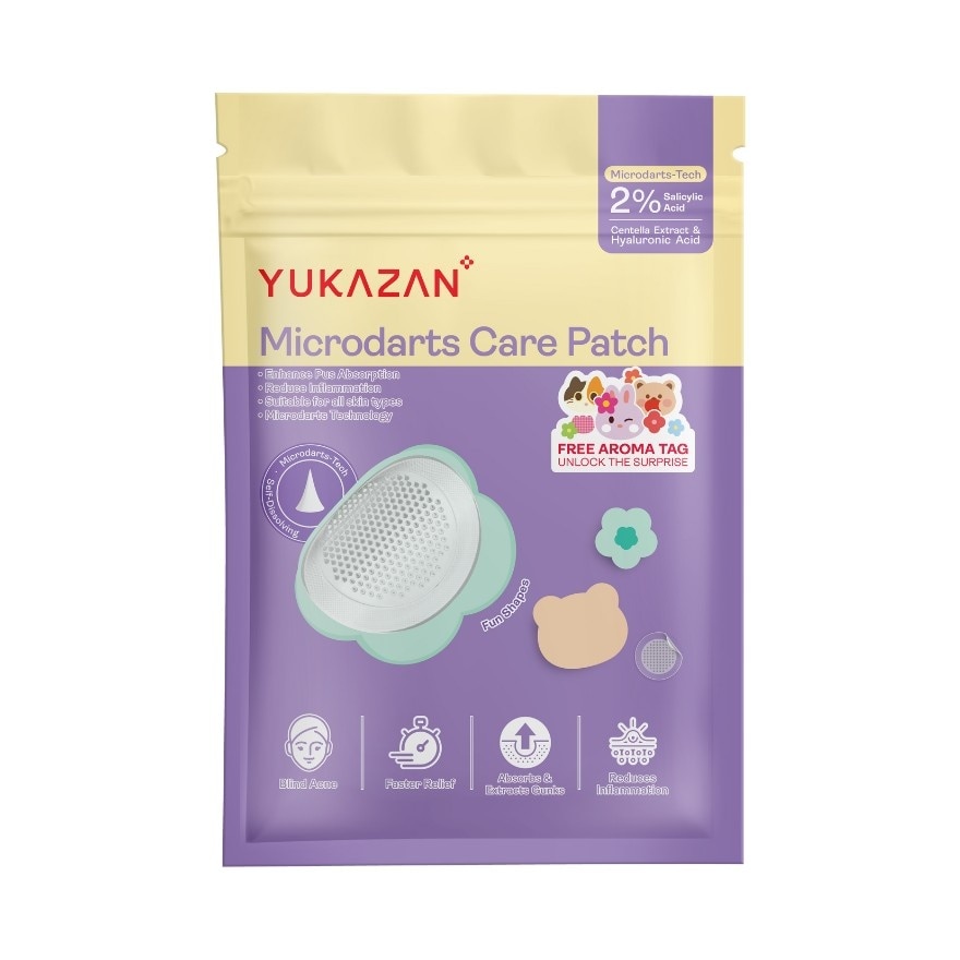 Microdarts Care Patch 9's - Fun Shapes