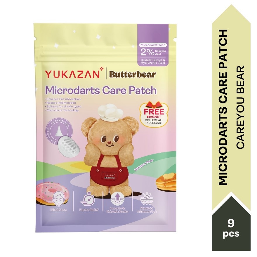 Microdarts Care Patch 9's - Careyou Bear
