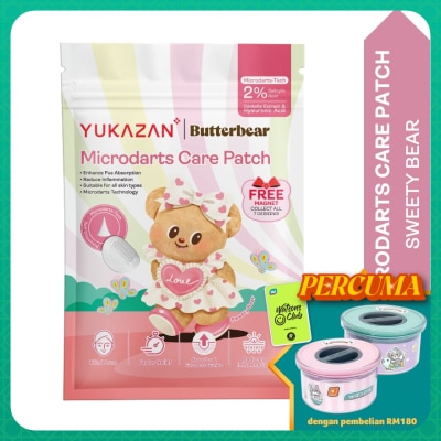YUKA ZAN Microdarts Care Patch 9's - Sweety Bear