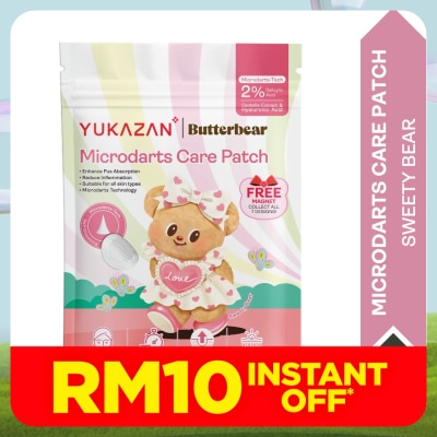 YUKA ZAN Microdarts Care Patch 9's - Sweety Bear