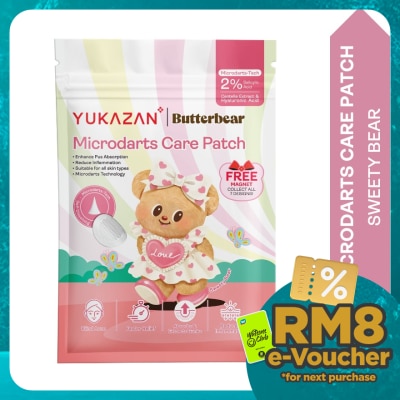 YUKA ZAN Microdarts Care Patch 9's - Sweety Bear