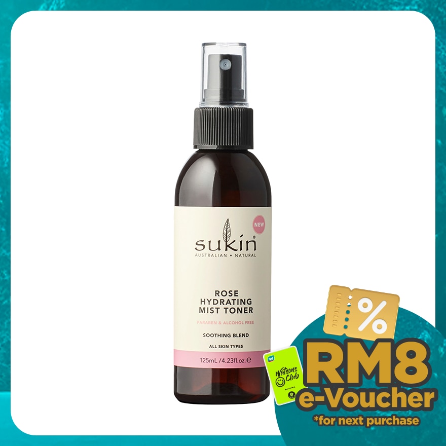 Rose Hydrating Mist Toner 125ml