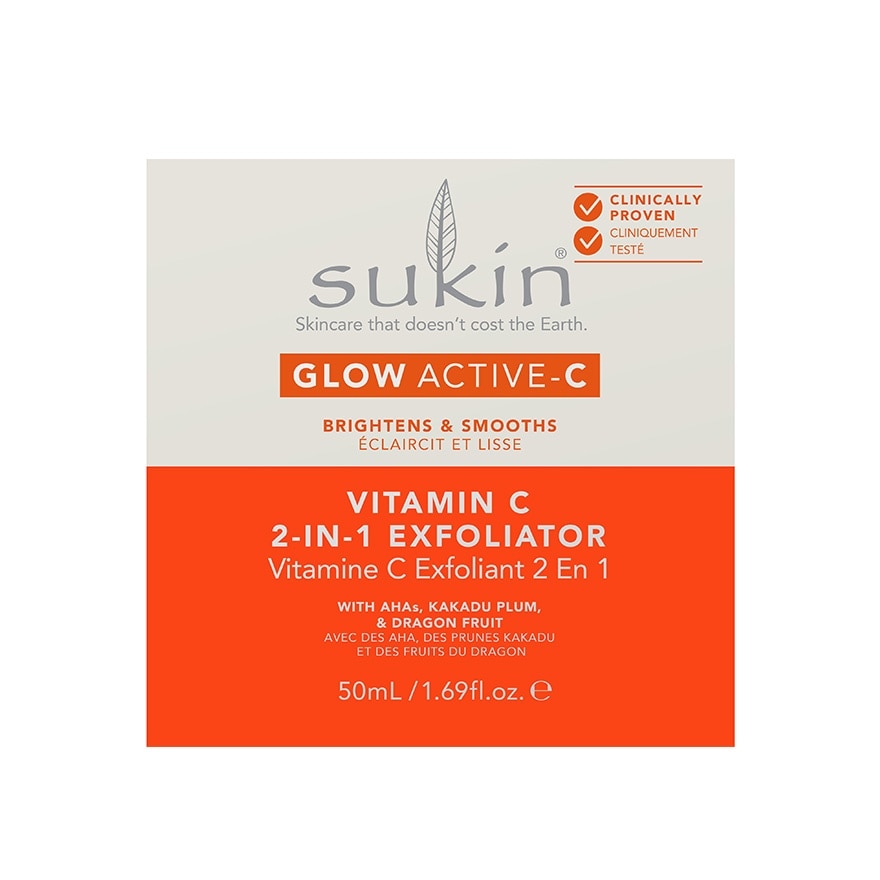 Glow Active -C Vitamin 3-In-1 Exfoliator 50ml