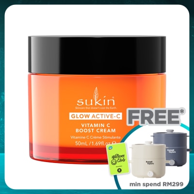 SUKIN Glow Active-C Vitamin C Boost Cream 50ml
