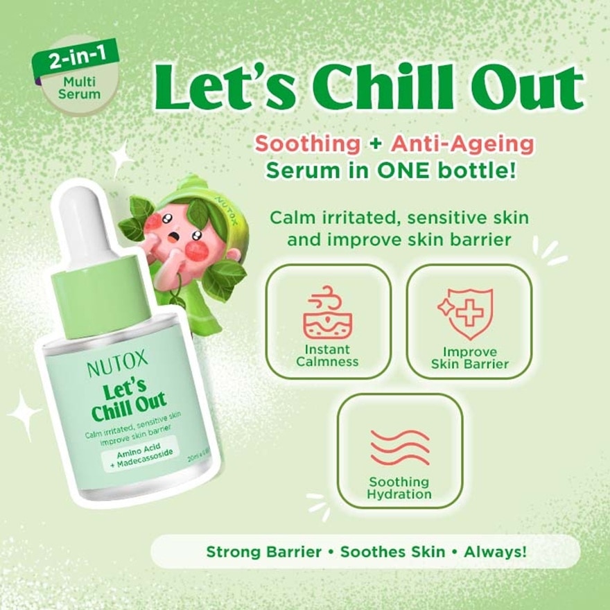Lets Chill Out Targeted Serum 20ml