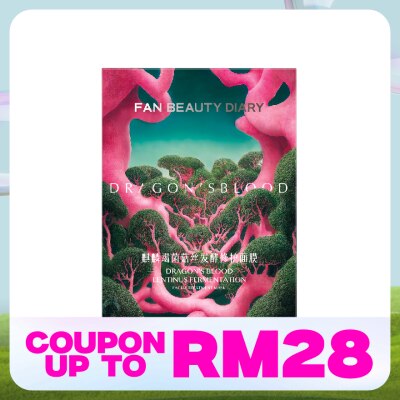 FAN BEAUTY DIARY Dragon's Blood Lentinus Fermentation Facial Treatment Mask 5s