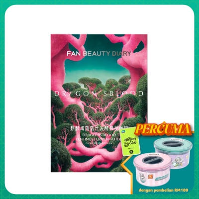 FAN BEAUTY DIARY Dragon's Blood Lentinus Fermentation Facial Treatment Mask 5s