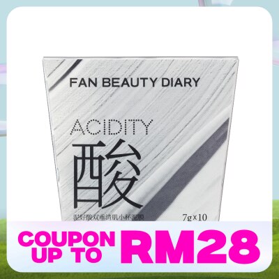 FAN BEAUTY DIARY Acids Double Cleansing Clay Mask 10s